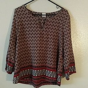 Cover Stitched blouse